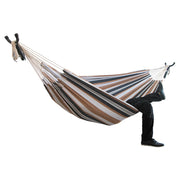 Outdoor Garden 2 Person Cotton Hammock, 450lbs Ultralight Camping Hammock freeshipping - CamperGear X